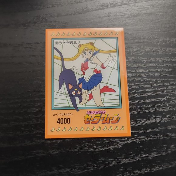 Sailor Moon 1998 Trading Sticker Card 33 JPP/Amada Toei RARE - Picture 1 of 2